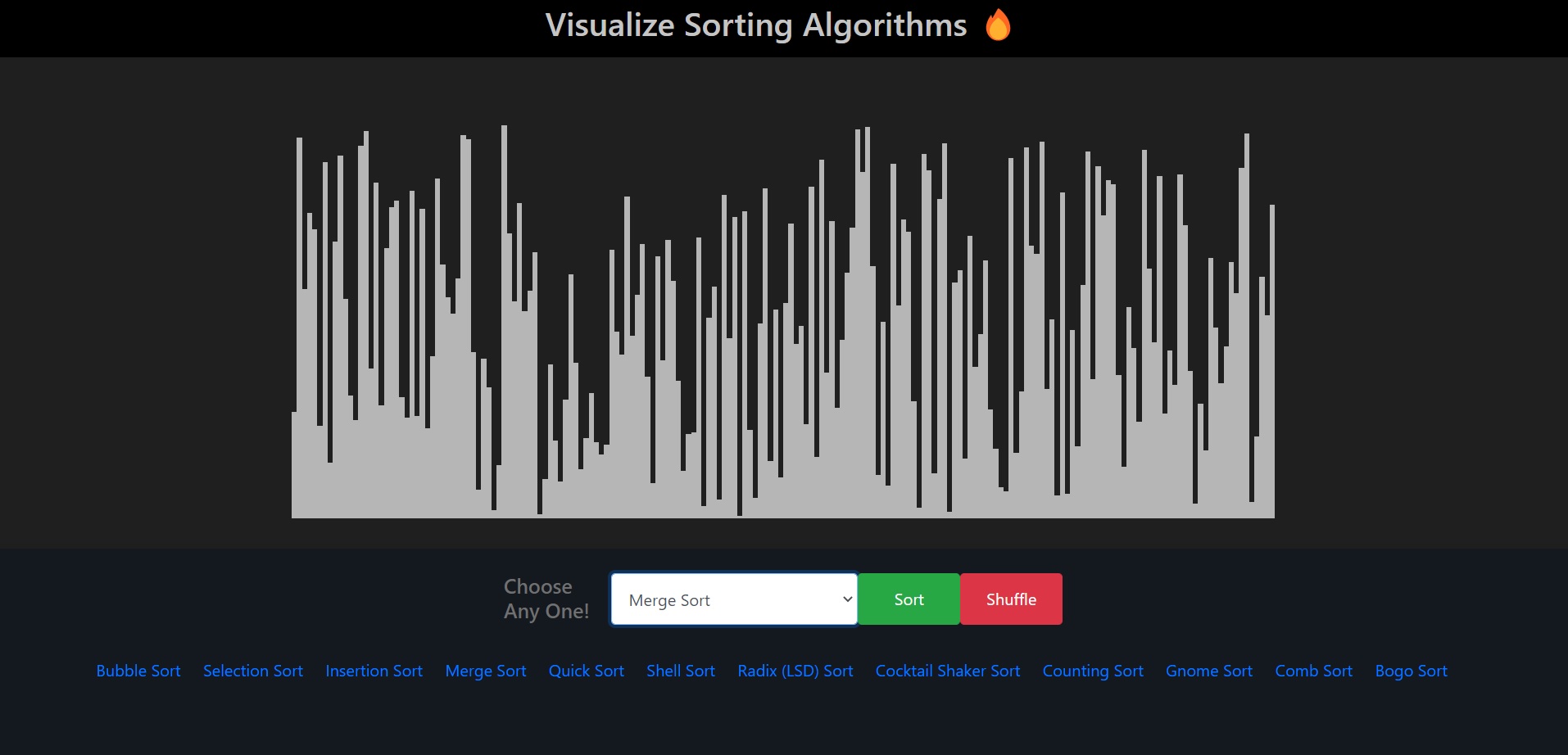 Sort Visualizer